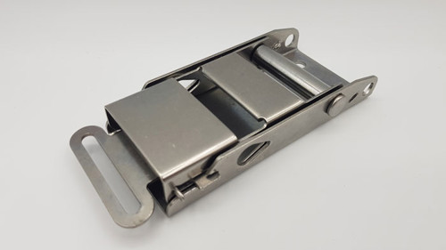 Buckle pull to open