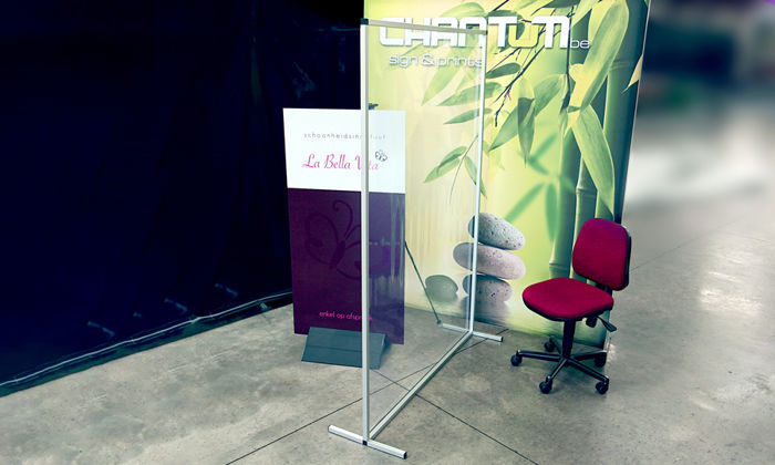 Bureau / horeca spatscherm Square
